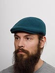 Кепка KANGOL арт. K0875FA Seamless Wool 507 (темно-бирюзовый)